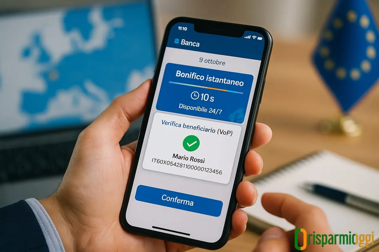 Bonifico istantaneo per vendita oro, argento e gioielli a Bovolone